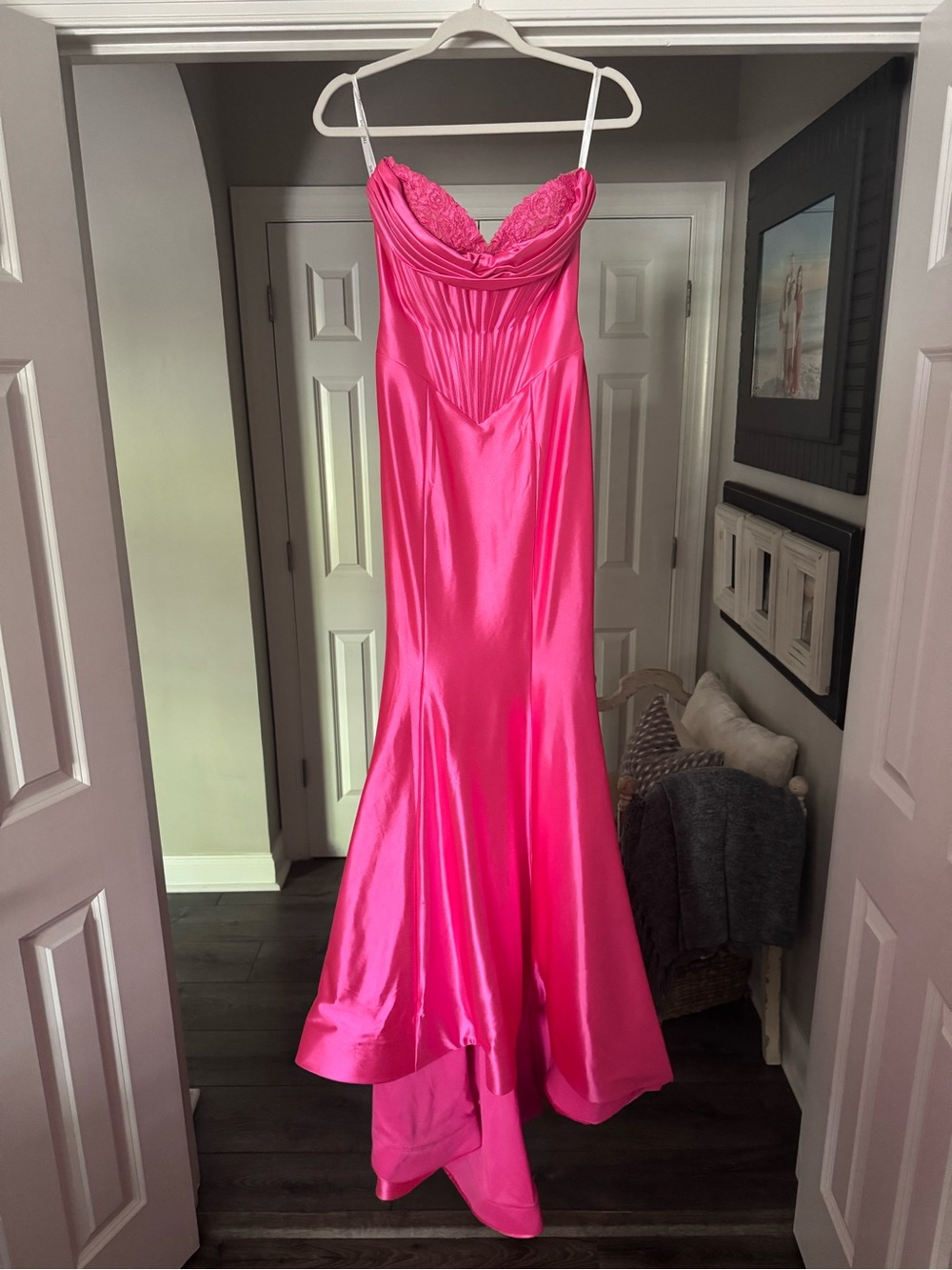 Pink Sherri Hill Prom Dress